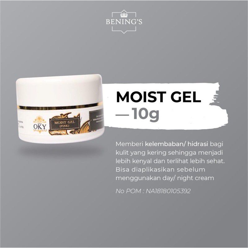 BENING'S SKINCARE MOISTURIZER GEL POWER | BENINGS CLINIC OFFICIAL | BENING SKINCARE