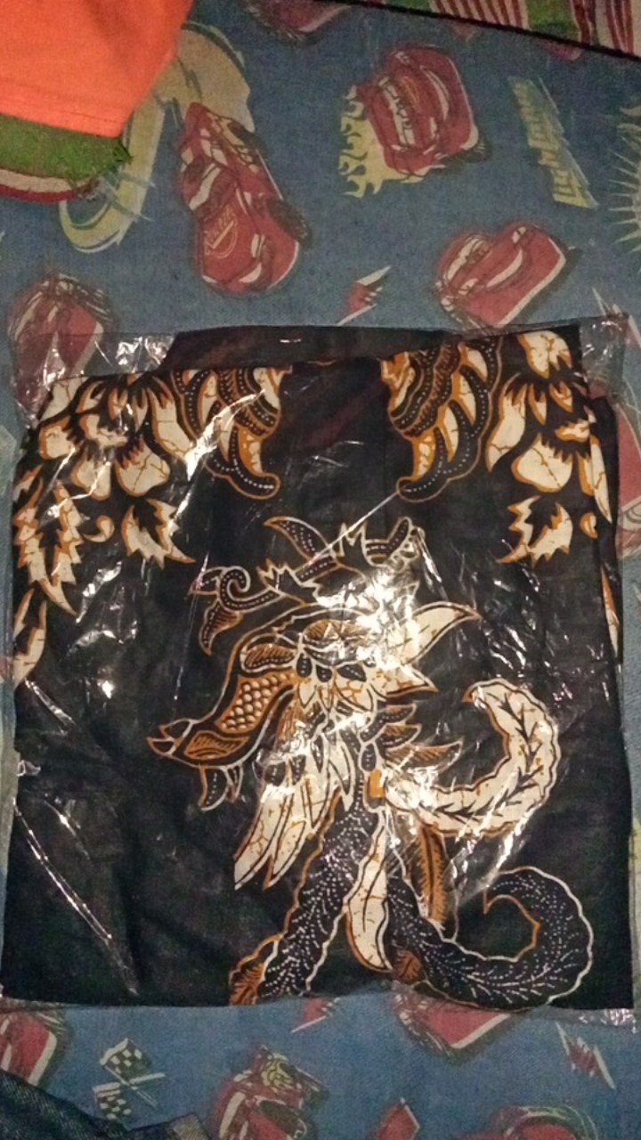 Bswart Batik Hrb026 Kenongo Hem Pendek Padi Pekalongan M L Xl Batik Pria Murah Modern Grosir Batik