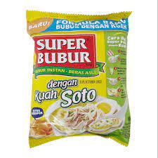 

SUPER BUBUR 40GR SOTO/ABON/KARI/AYAM