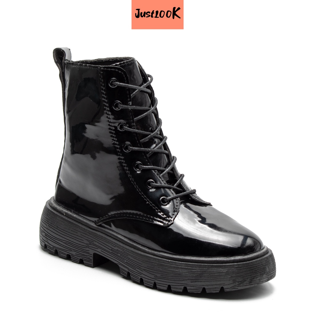 JustLook Jiyeong Boots Sepatu Sneakers Wanita Sneakers Shoes Fashion Korea