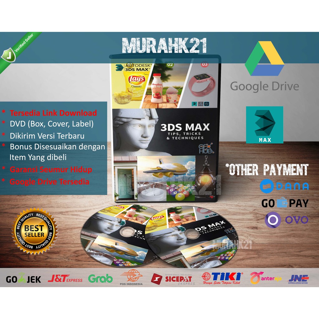 Jual Paket DVD Tutorial Mastering Autodesk 3ds Max V5 | Shopee Indonesia