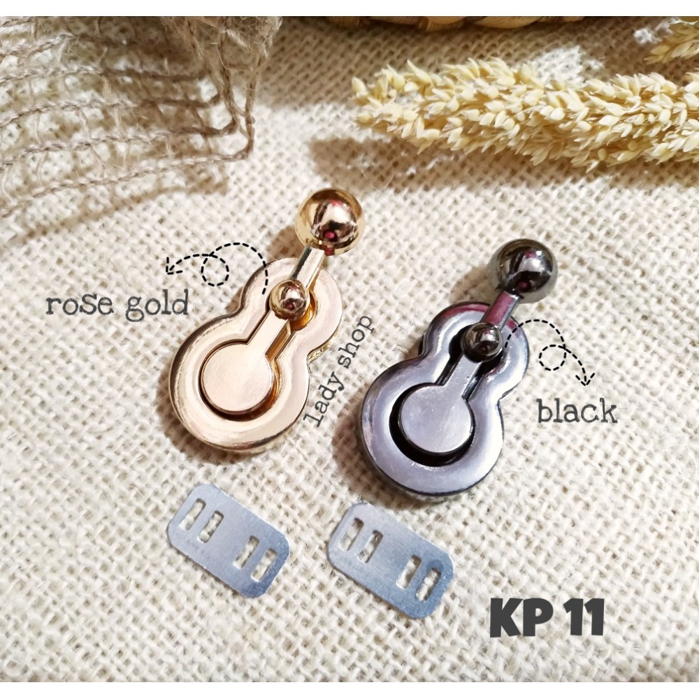 Aksesoris Tas Wanita Kunci Putar ( KP 11 )