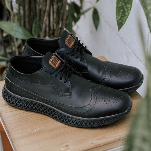 SEPATU PANTOFEL PRIA JOEY LORD BLACK RAJINSTORE x JOEY FOOTWEAR 100% ORIGINAL SEPATU KERJA PRIA