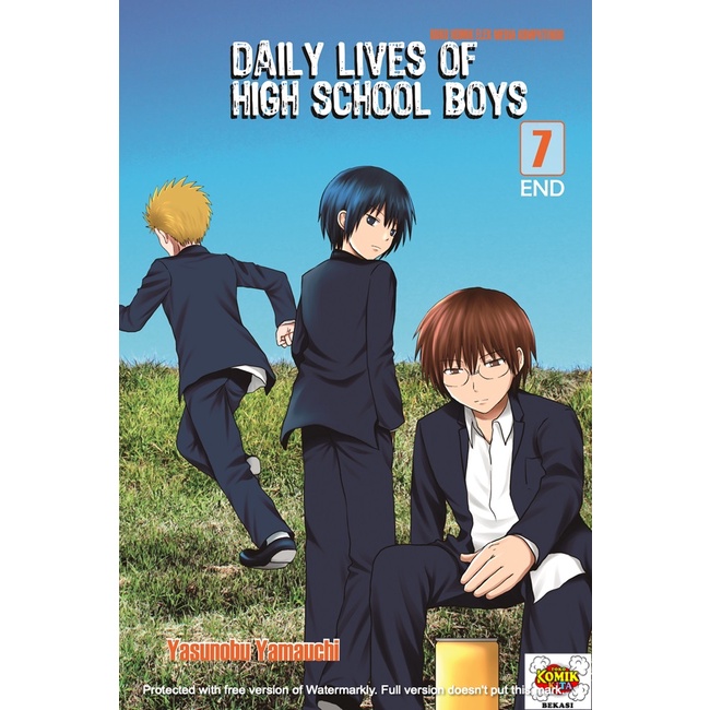 KOMIK SERI DAILY LIVES OF HIGH SCHOOL BOYS