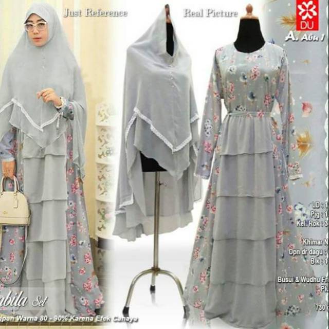 Sabila set gamis syari