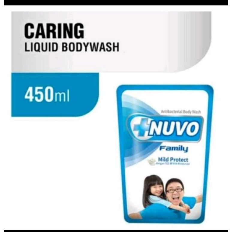 Nuvo Body Wash Liquid Refill 450 Ml Termurah