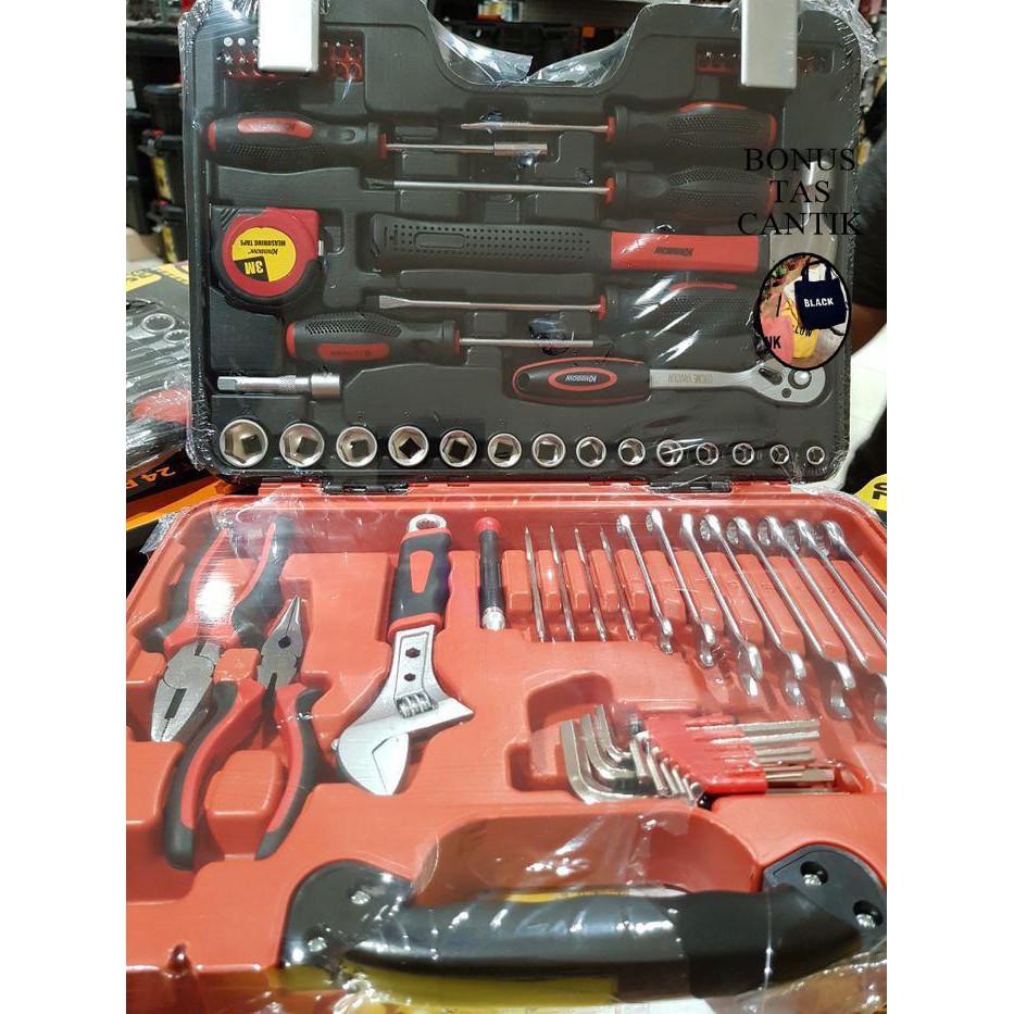 Jual Mechanical Tool Set Krisbow Pcs Hand Tool Set Shopee Indonesia