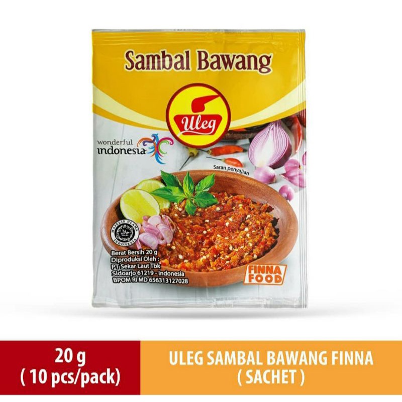 

Sambal uleg finna - BAWANG (10 x 20Gr)