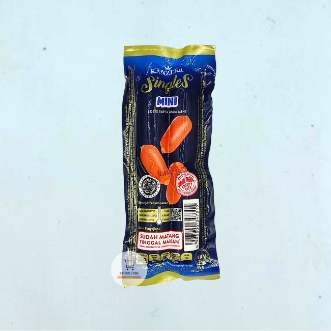 (1BOX) Kanzler Singles Kanzler Sosis Singles Siap Makan (isi 12pcs)