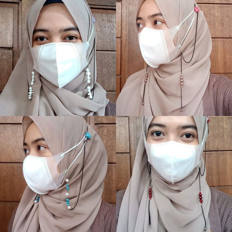 Gantungan masker dan konektor masker / rantai masker