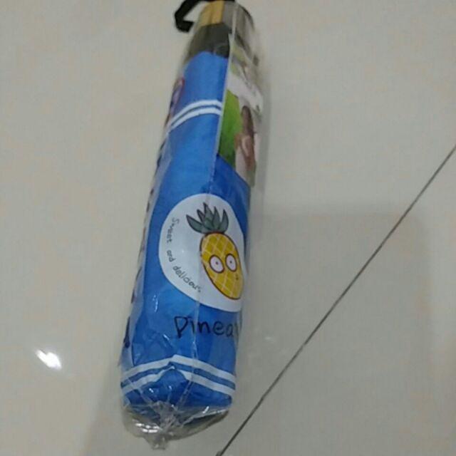 Payung Lipat 4 Fancy Karakter Motif Pineapple / Nanas Merk Osaka  Bw-123