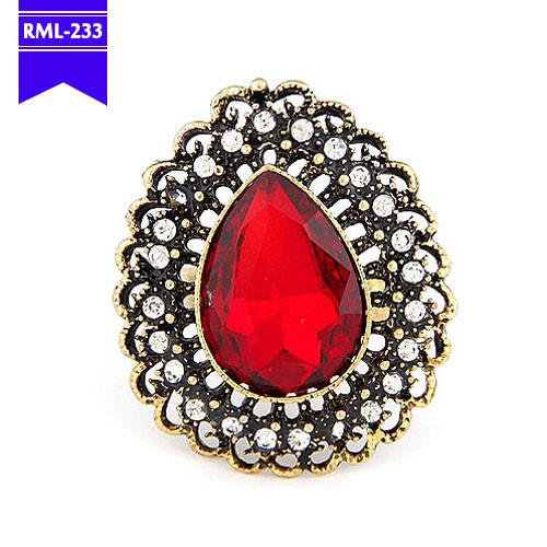 RML-233 AKSESORIS WANITA | CINCIN KOREA (CINCIN IMPOR) | Cincin Batu Blink