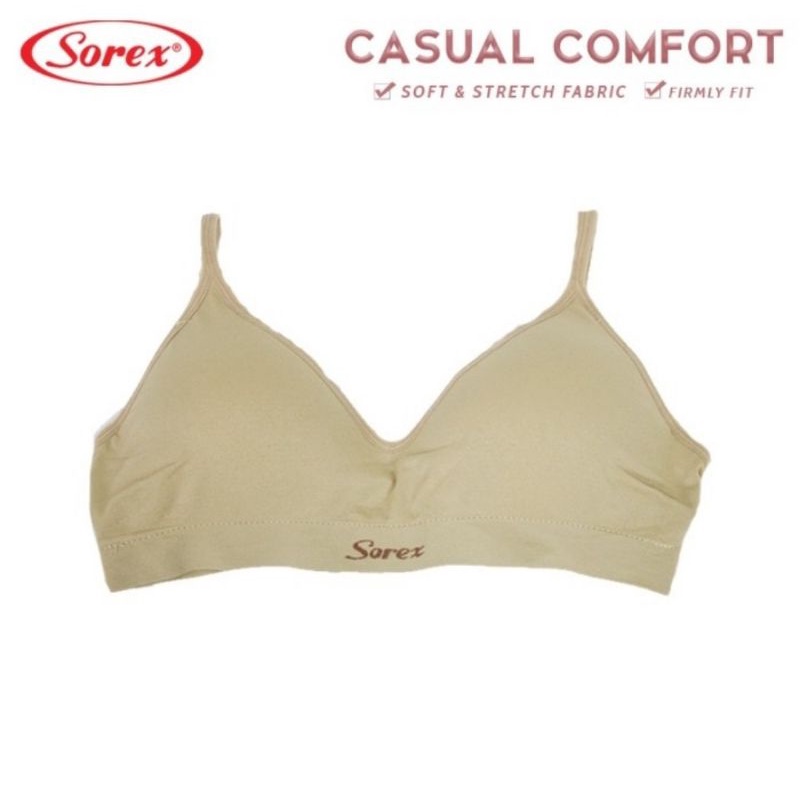 Sorex Bra Casual Comfort (65001) BH Tanpa Kawat Setara Cup B