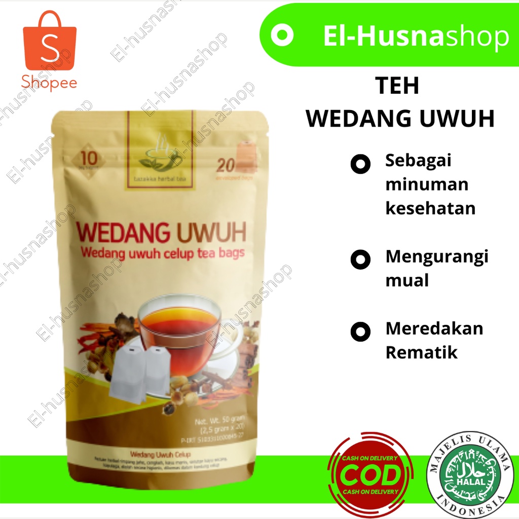 

Teh Celup Wedang Uwuh Membantu Menurunkan Gula Darah Herbal Tazakka Asli Original Isi 20 Kantung Kemasan Standing Pouch