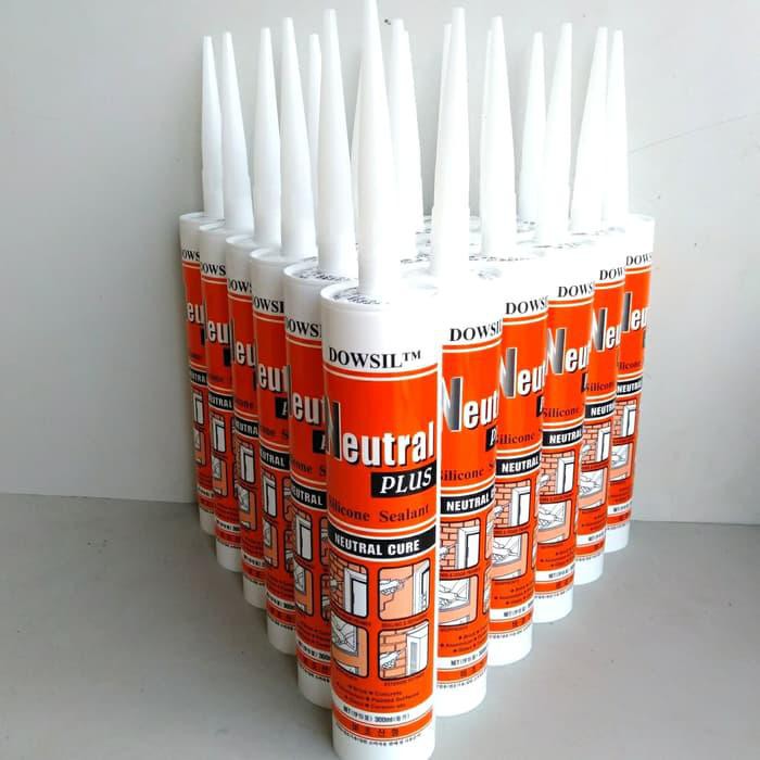 

Palinglaliris Lem Dowsil Silicone Sealant N-Plus 300Ml Warna:Clear,Black,White,Grey - Clear Bening