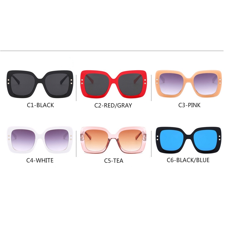 Europe and the United States Mi nail large frame trend new wild sunglasses