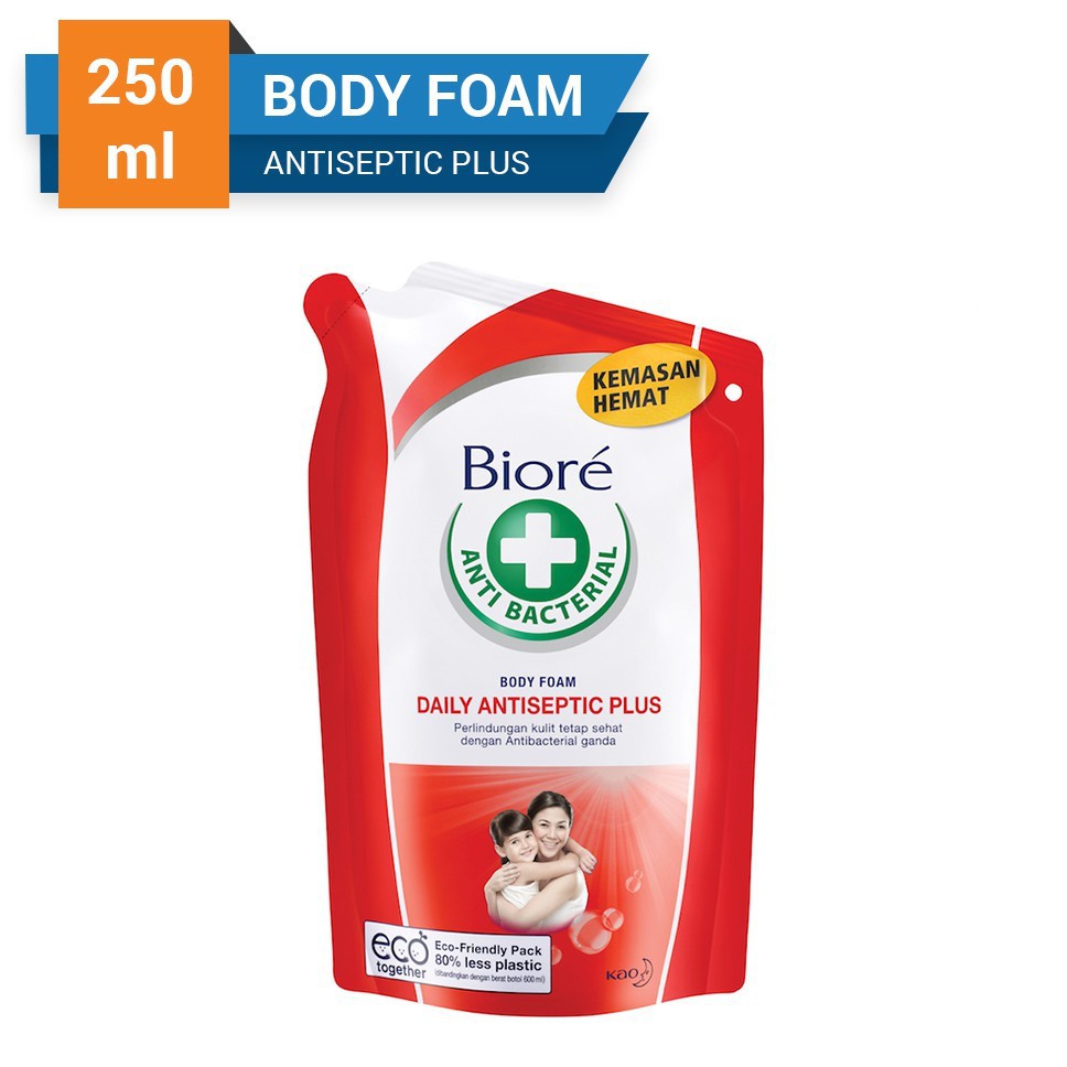 Biore Body Daily Antiseptic Plus 250Ml Pouch