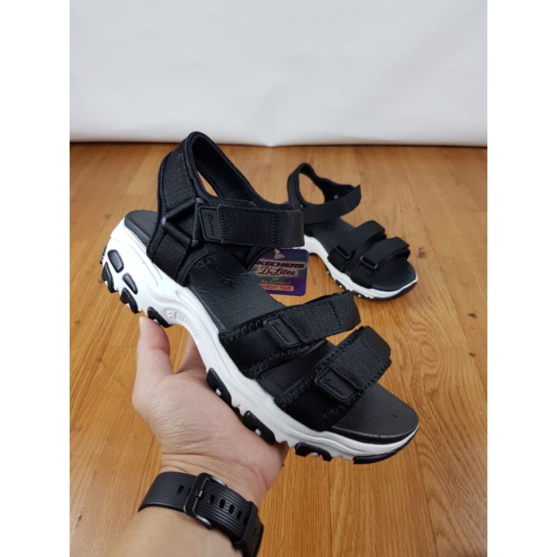 Sepatu Sandal Skechers Wanita / Sketchers / Skecher Dlites Sandal