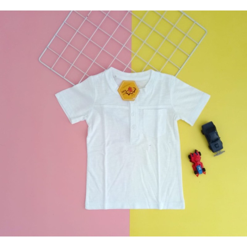 kaos tee my bee polo tee mybee bisa untuk anak laki atau perempuan 1-6 tahun