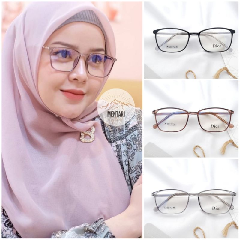 KACAMATA photocromic Antiradiasi 8249 | kacamata + paket lensa