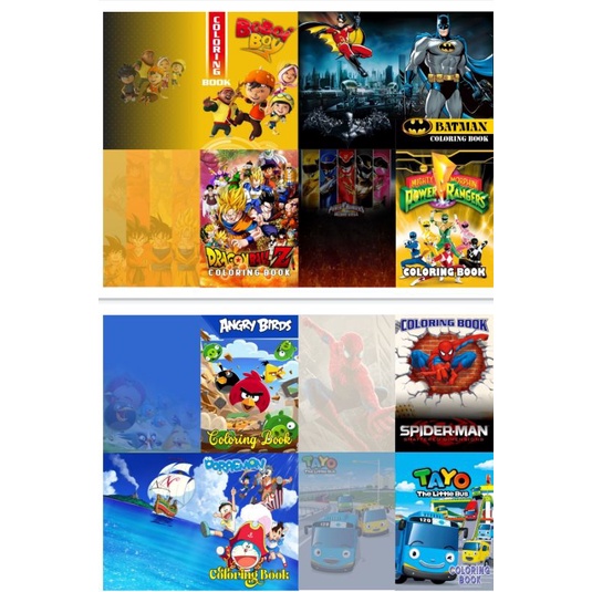 

BUKU MEWARNAI ANAK2/BUKU MEWARNAI MINI