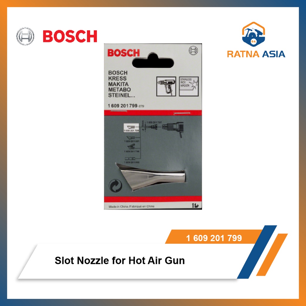 Bosch Slot Nozzle for Hot Air Gun