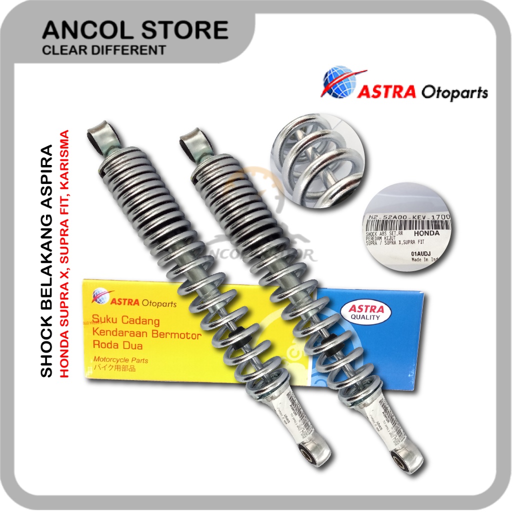 Aspira Shockbreaker Supra X Supra Fit Karisma Shock Belakang Motor