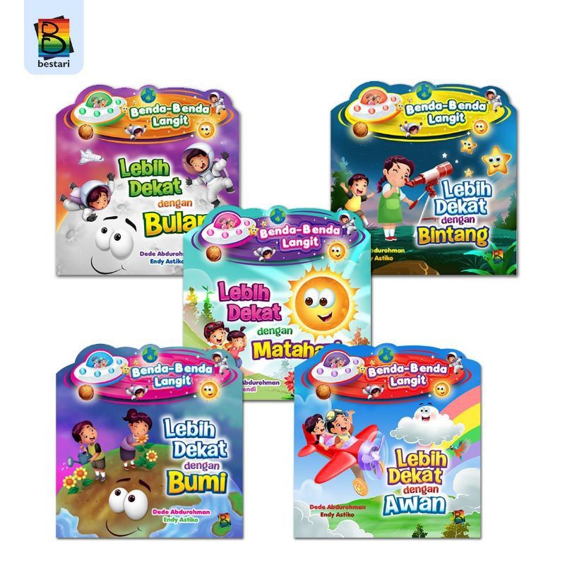 

Buku Cerita bergambar-Seri benda benda langit-terlaris