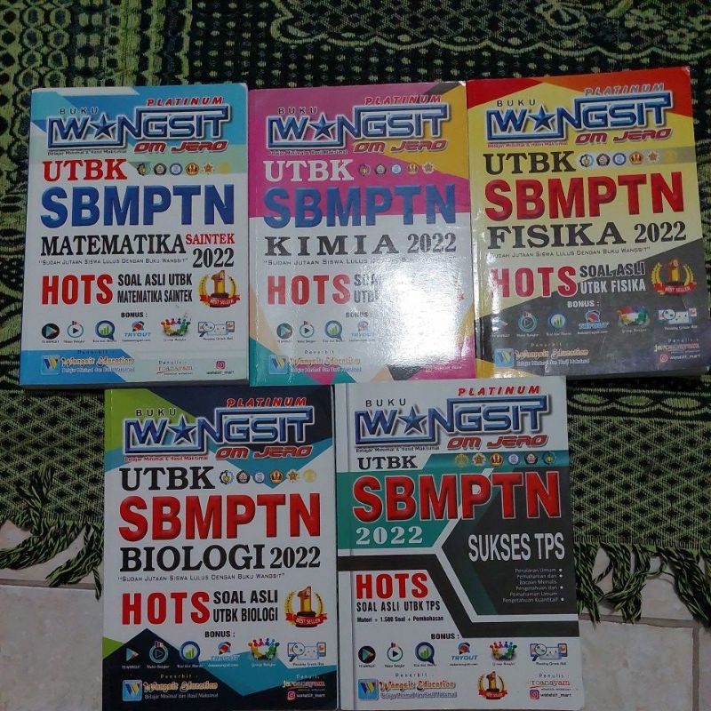 

PRELOVED WANGSIT PAKET PLATINUM UTBK SAINTEK 2022