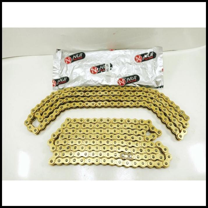 Rantai Gold 428 H 110 120 130 L Nui Racing Rante 428 Emas