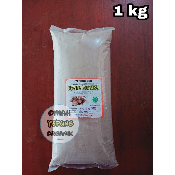 

Tepung UWI UNGU Organik kemasan 1 KG
