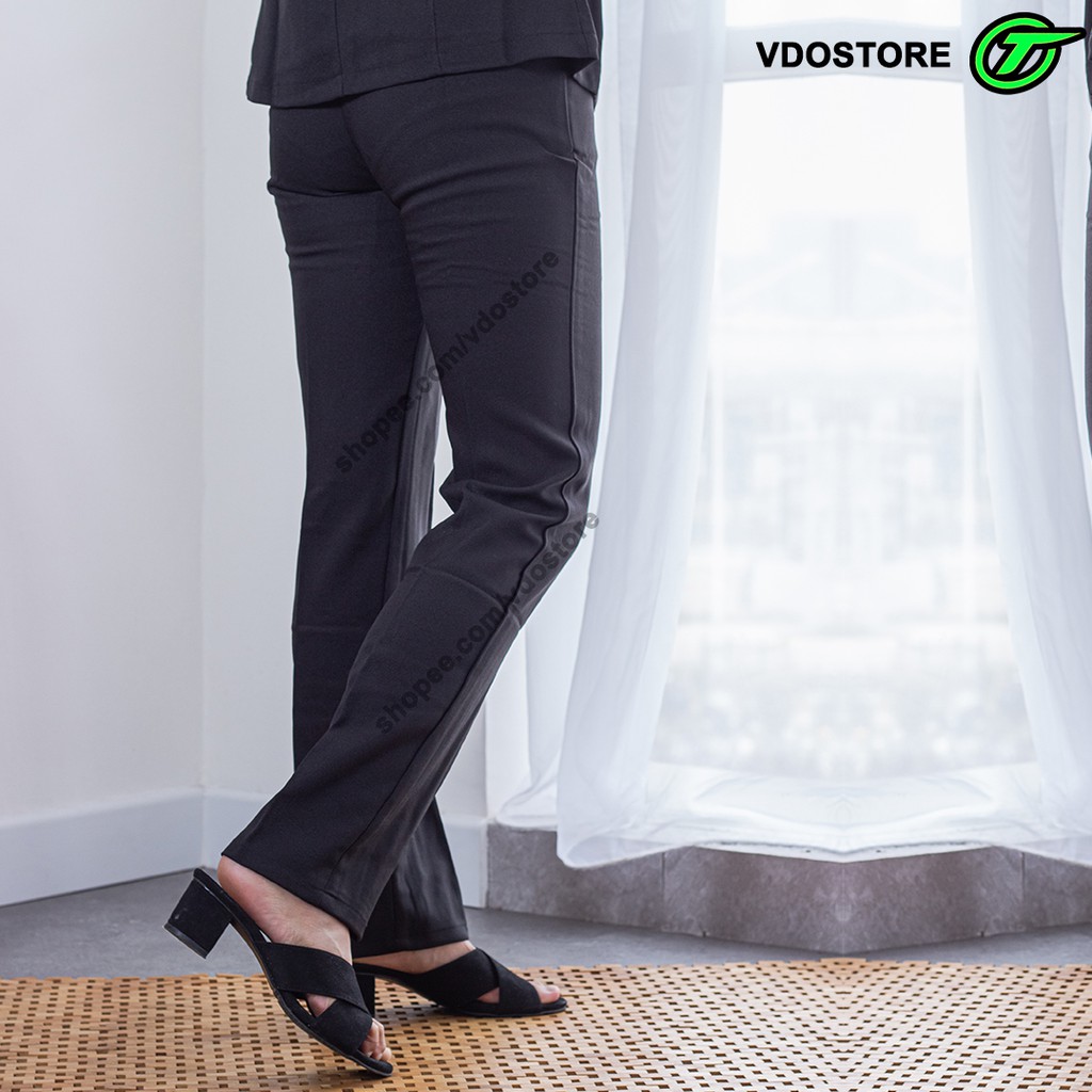 CELANA KERJA WANITA CELANA BAHAN FORMAL KANTOR BAHAN CEWEK CEWE PREMIUM POLOS TROUSERS [C9K]