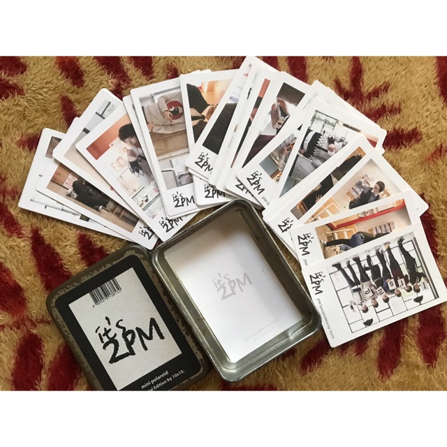 2PM Mini Polaroid / Photocard Special Edition by 10x10
