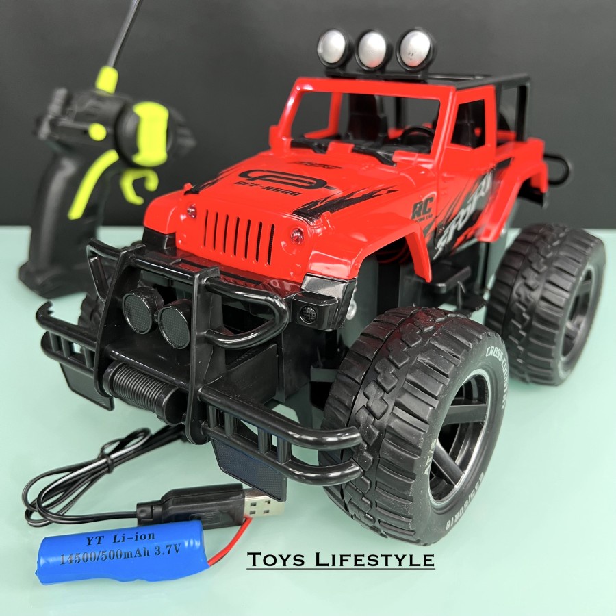 Mainan Mobil Remote Control Climbing Car Off Road Skala 1:14