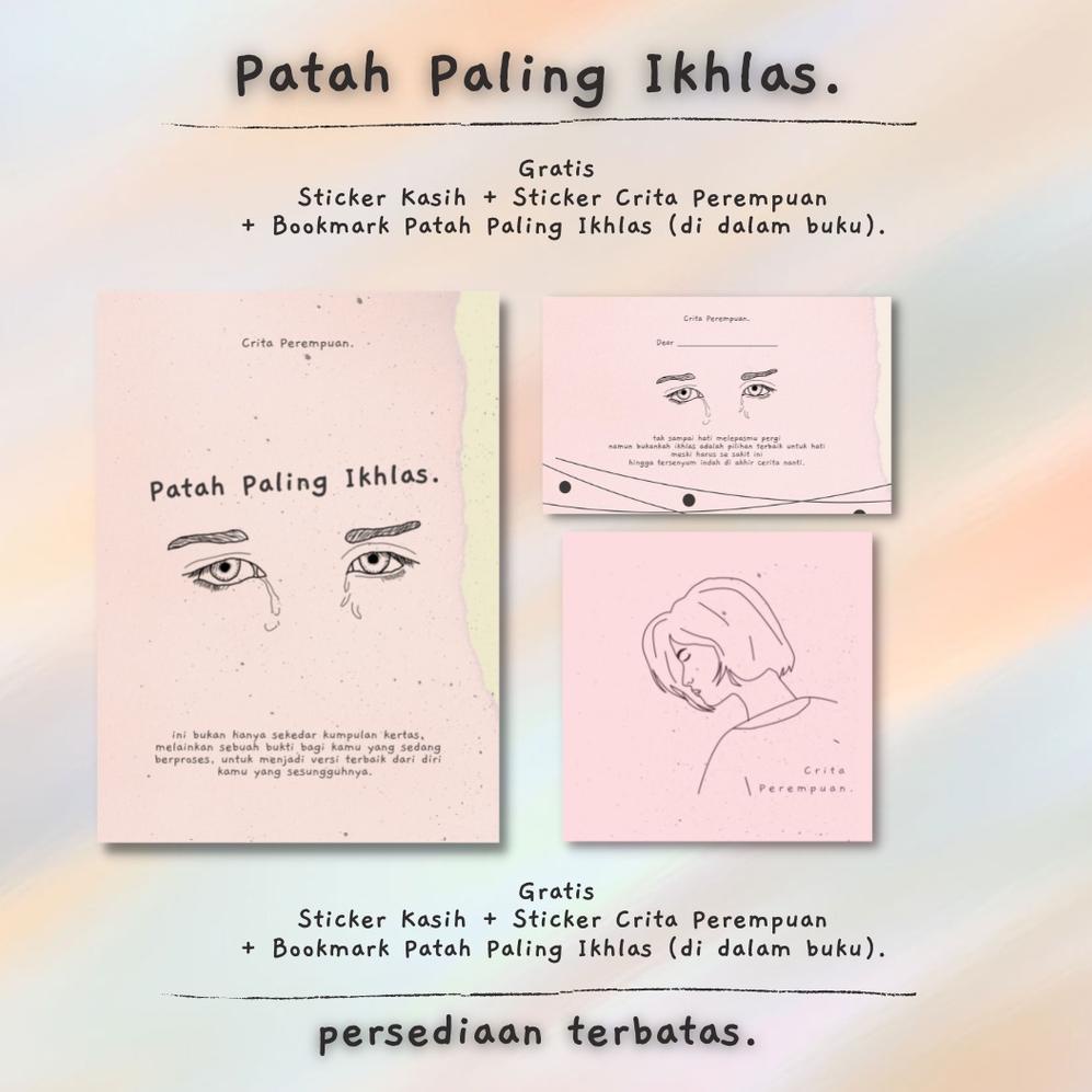 Buku Patah Paling Ikhlas - Crita Perempuan & Crita Official [Lbg31au22p]