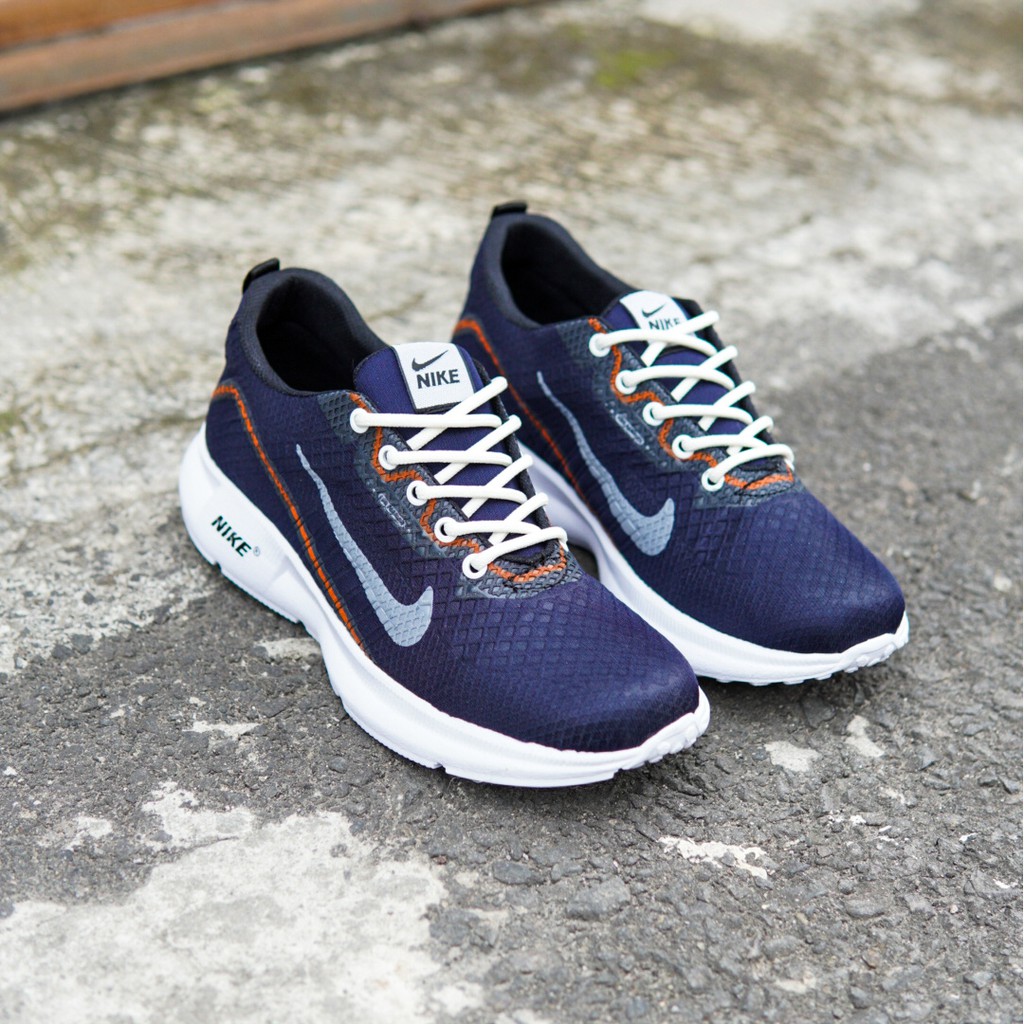 MS - COD Sepatu Sneakers Olahraga Pria Nike Ultra Navy Kasual Sport Cowok Dewasa Jogging Running