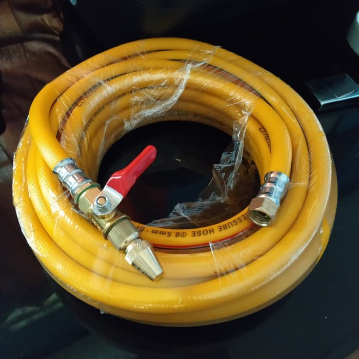 Semprotan Steam AC Set - Selang Steam Ac + Nozzle Paket Original - Selang Steam Dan Nozzle Set