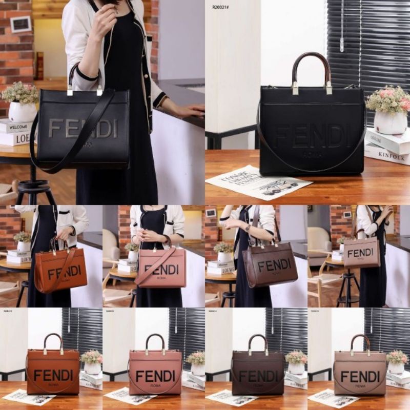 TAS FENDI33CM Sunshine Shopper Bag R20021