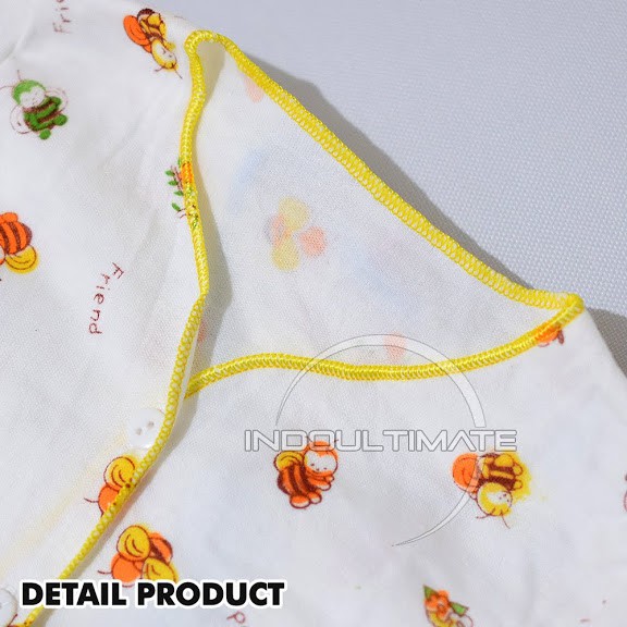 Baju bayi Newborn PRINT Katun Tebal LENGAN PENDEK BC-087 Pakaian Kaos Anak Bayi Laki laki perempuan