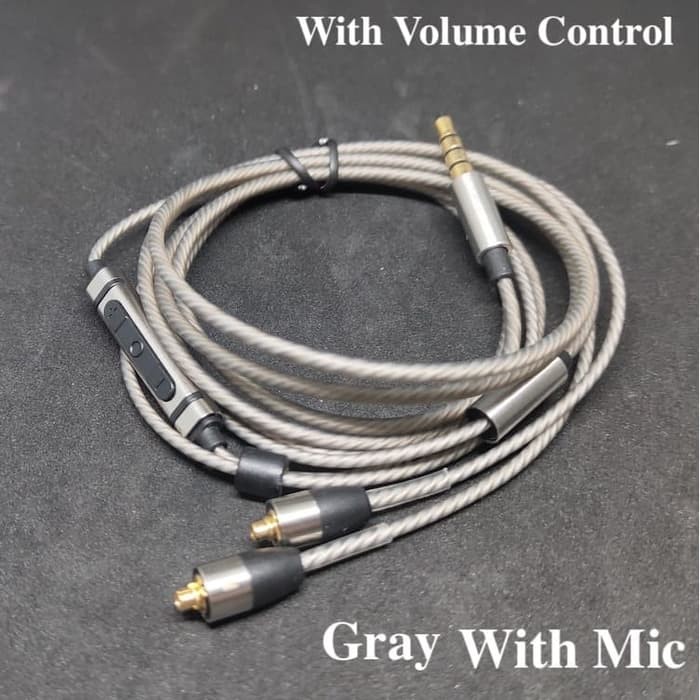 Smooth Sound New Upgrade Silver Plated MMCX Cable Replacement