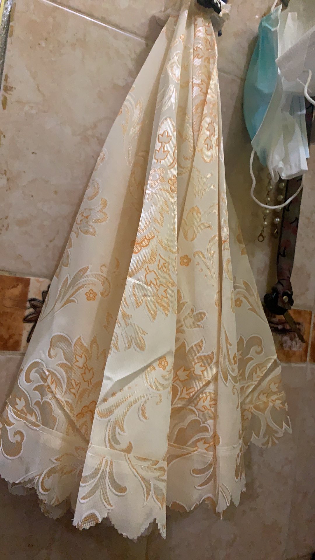 Full Pattern Food Cover Round/tudung Saji Bulat Shabby Penutup Makanan