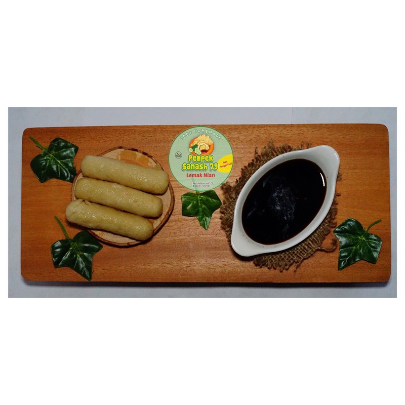 

Pempek Palembang Lenjer isi 10 ( frozen), pempek palembang