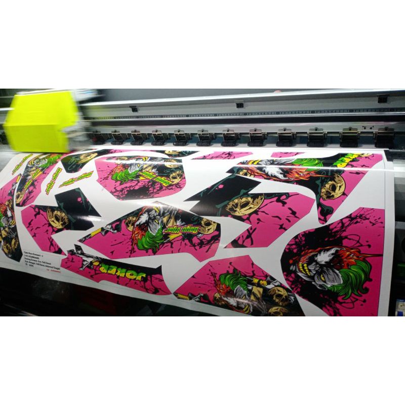 DECAL STIKER VIXION NVL MOTIF JOKER PINK