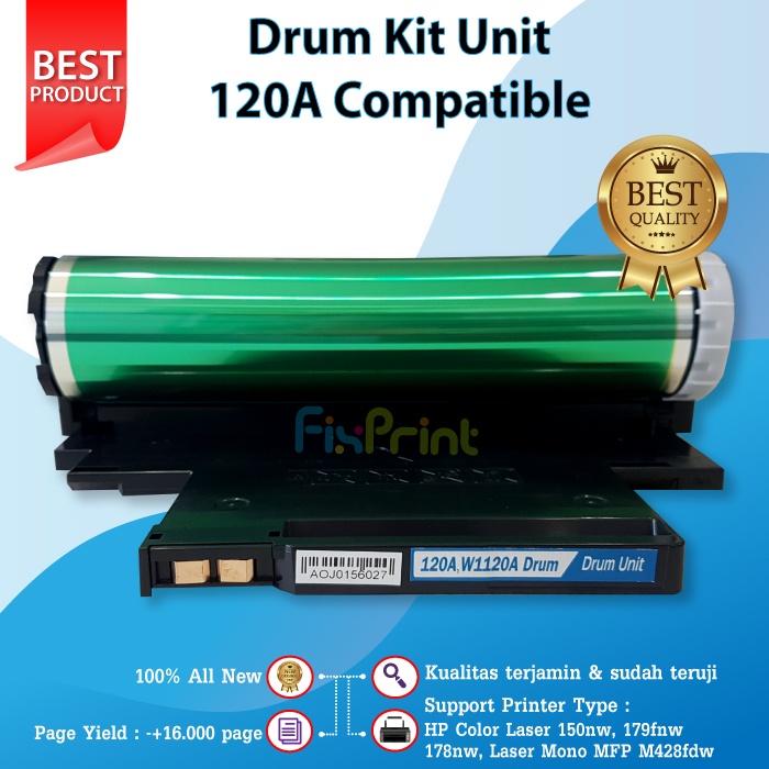 Compatible Drum Kit Unit W1120A 120A New Imaging Drum XP 119A Color Laser Printer 150nw MFP 179fnw
