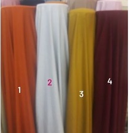 Bahan rayon twill/Kain rayon/Rayon twill.