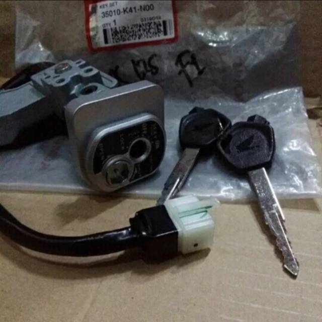 Kunci kontak set supra x 125 injection orisinil HGP