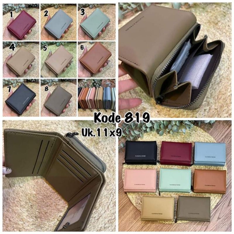 NEW ITEM dompet fashion lipat pendek import