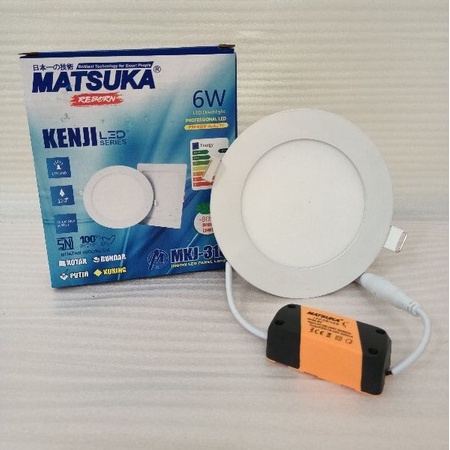 Lampu Led Panel downlight inbow IB Matsuka Kenji Series 3 6 9 Watt