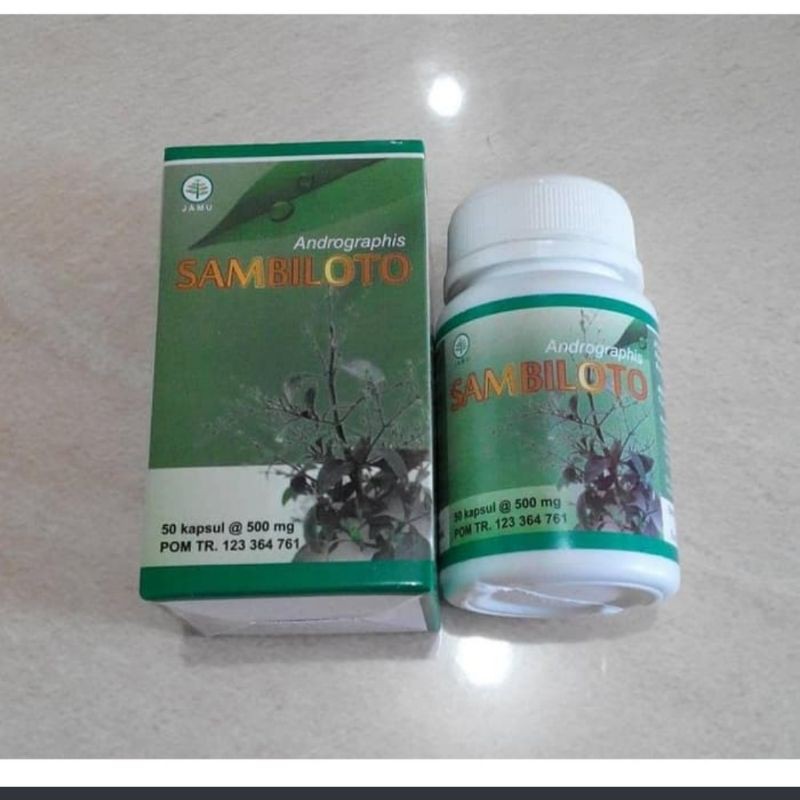 Jual Sambiloto Toga Herbal Demam Dan Peradangan Kapsul Shopee