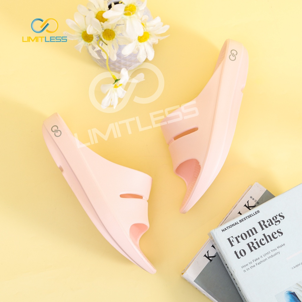 Sandal Ibu Ibu Wedges Jelly Slip On Empuk Sendal Selop Wanita Karet Tebal Rumahan Terbaru Sandal Kesehatan